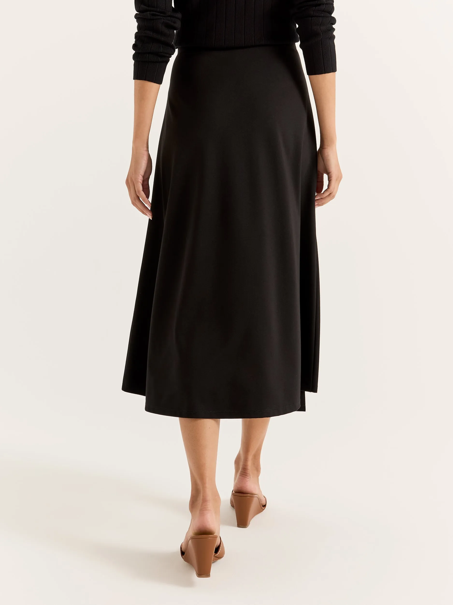 Yorkville Ponte Skirt