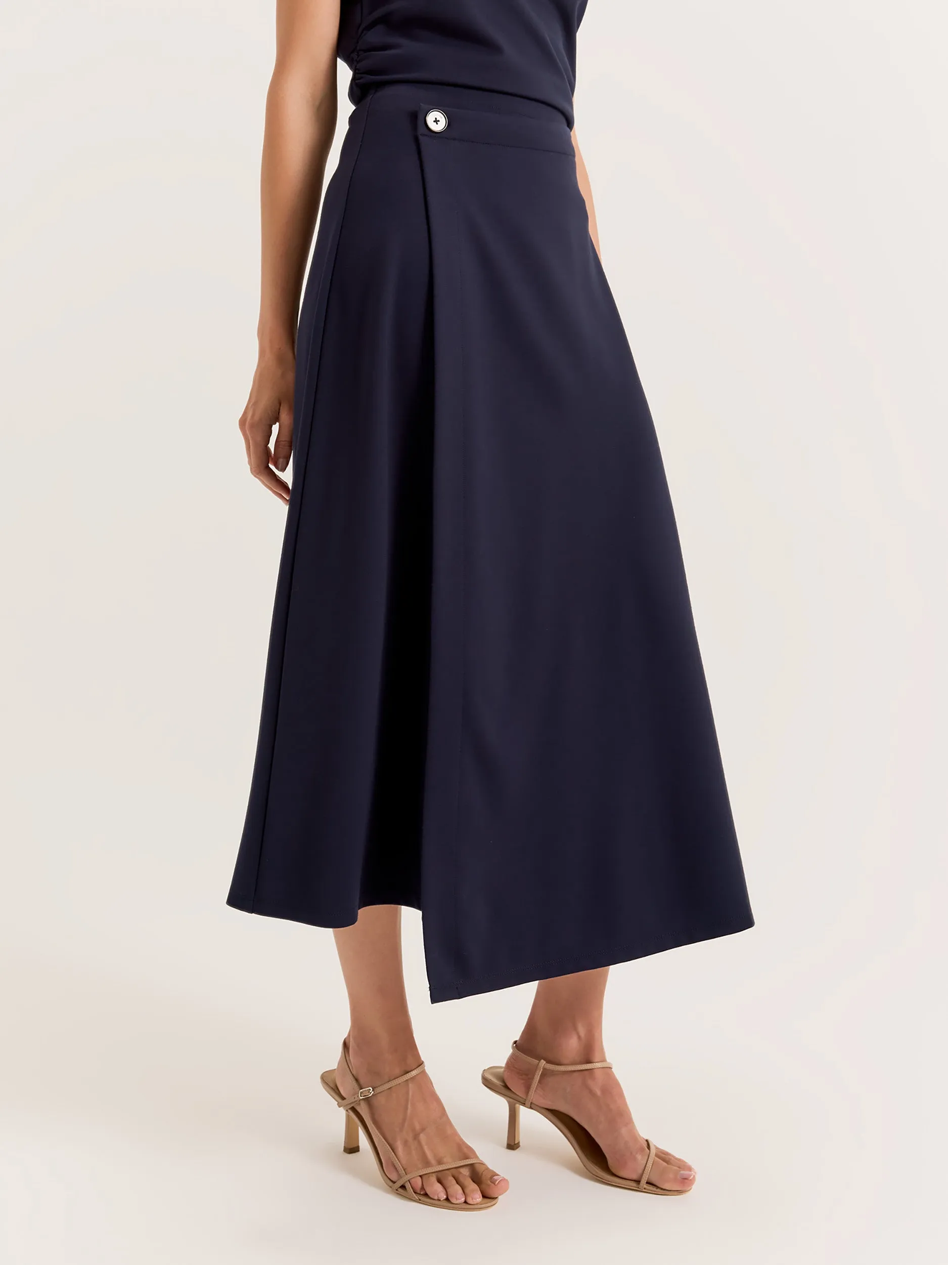 Yorkville Ponte Skirt