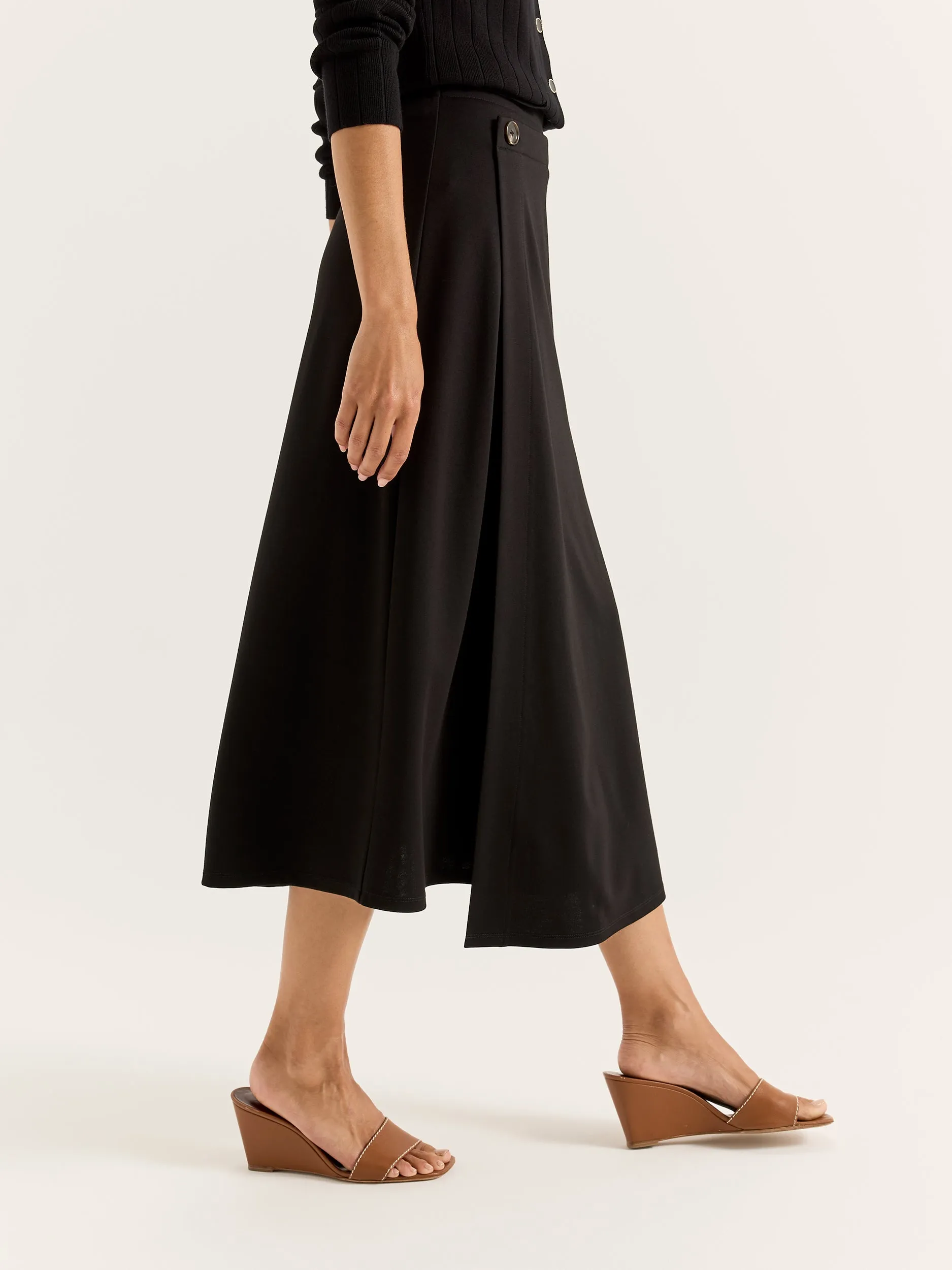 Yorkville Ponte Skirt