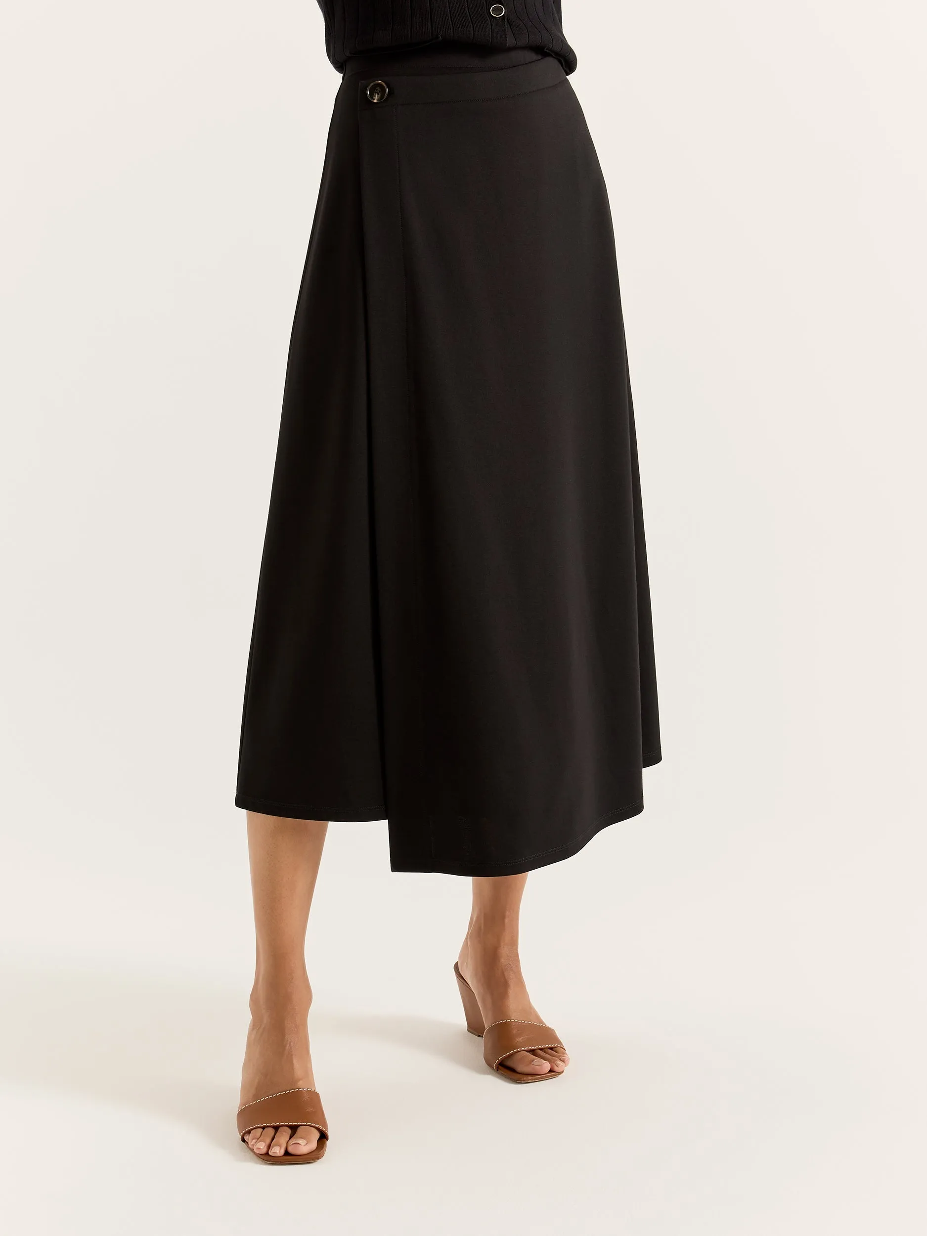 Yorkville Ponte Skirt
